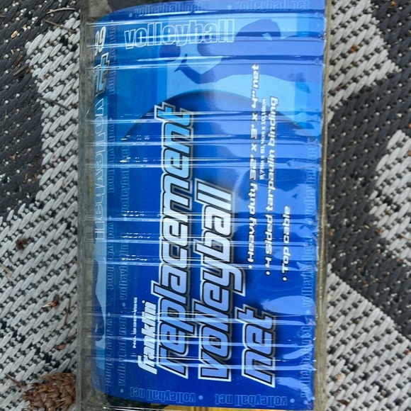 Franklin Black and Yellow Replacement Volleyball Net - Picture 5 of 9